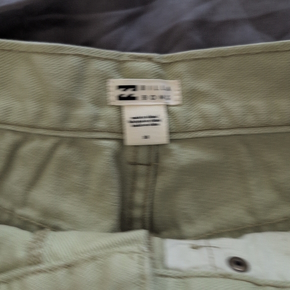 Billabong Washed Green Women's Jean Shorts - Picture 5 of 5